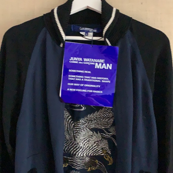 NWT Junya souvenir knit bomber - Picture 2 of 14
